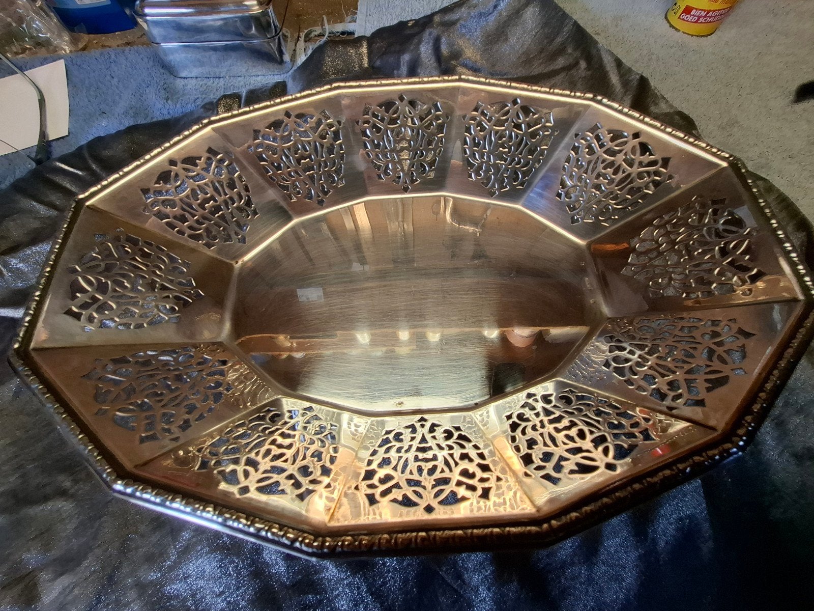 Christofle schaal, 28x19cm, klassiek design, Antiek en Kunst, Ophalen of Verzenden