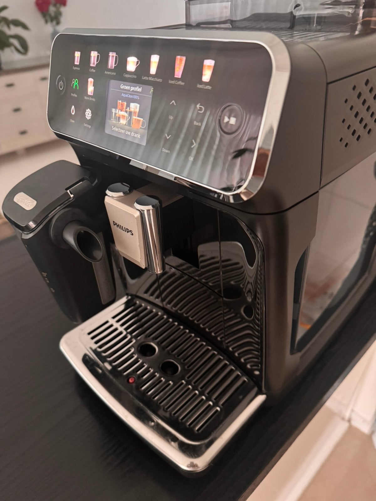 Prachtige Philips LatteGo 5500 Koffiemachine!.., Witgoed en Apparatuur, Ophalen, Zo goed als nieuw, Koffiemachine