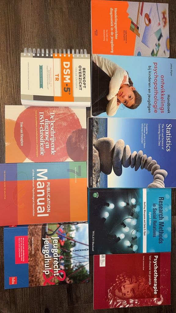 StudieBoeken orthopedagogiek, Boeken, Studieboeken en Cursussen, Ophalen of Verzenden, Beta, Zo goed als nieuw, HBO