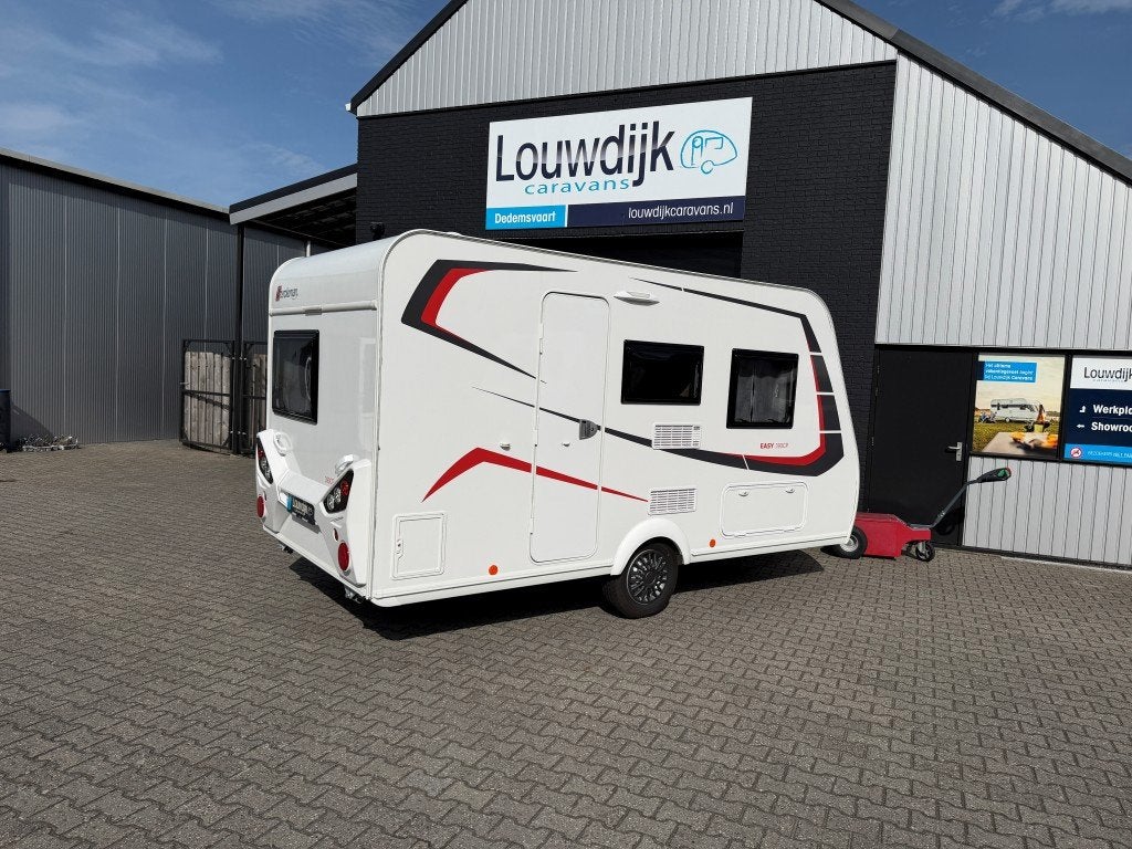 STERCKEMAN Easy 390 CP ’25 (Vastbed, 827 kg), Caravans en Kamperen, Vast bed, Sterckeman, Bedrijf, Treinzit