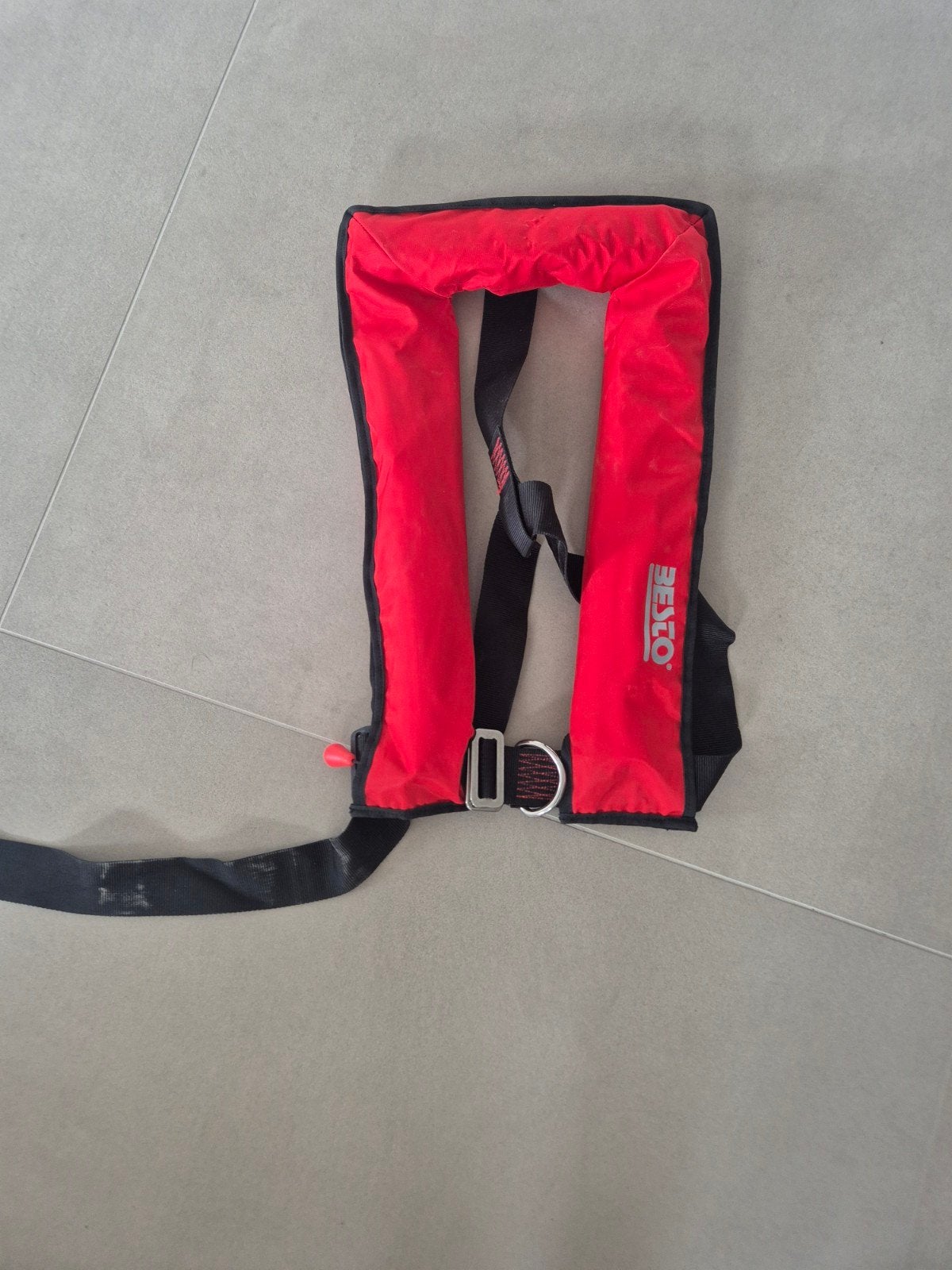 Besto reddingsvest 150N, automatisch opblaasbaar, Verzenden, Zo goed als nieuw, Overige typen