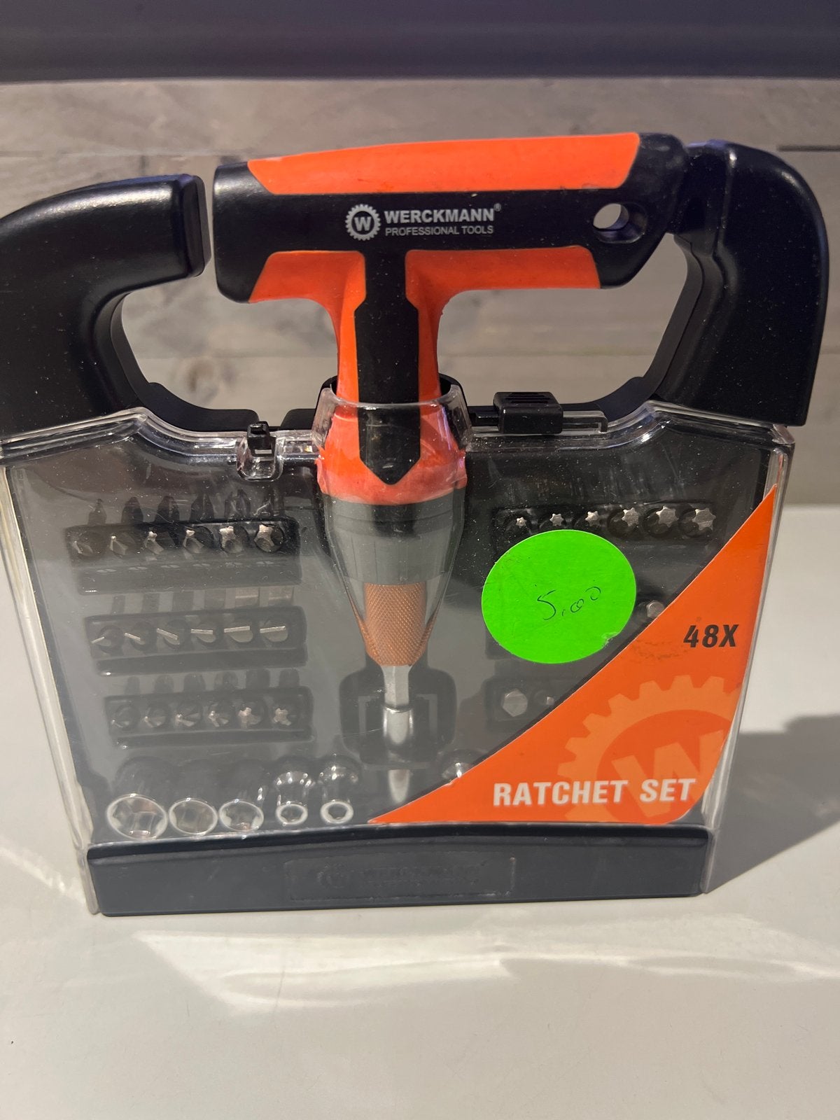 Werckmann Ratchet Set 48X - Nieuw in verpakking, N, N, Nieuw, Ophalen of Verzenden