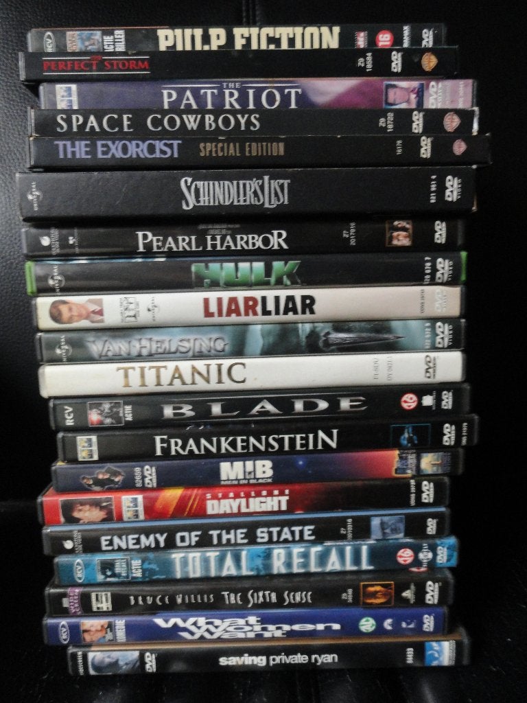 20  A+ Film`s op 20 DVD`s, Vanaf 16 jaar, Ophalen, Zo goed als nieuw
