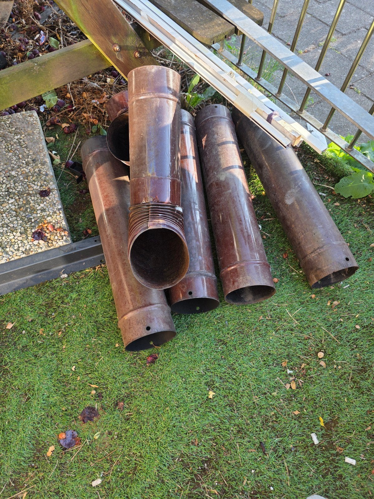 Turkse kachelbuis, Ophalen, Hout, Houtkachel