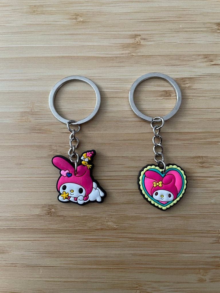 My Melody sleutelhangers, Verzenden, Nieuw, Knuffel of Figuurtje