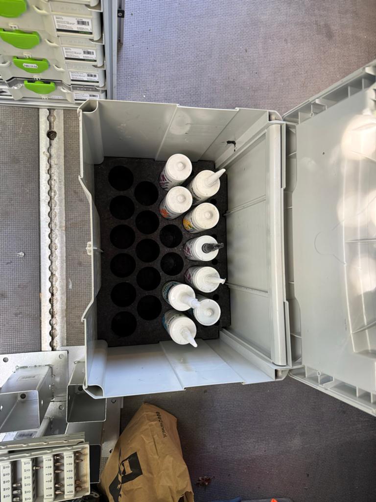 Festool Systainer met kit houder inlay, Ophalen, Gebruikt