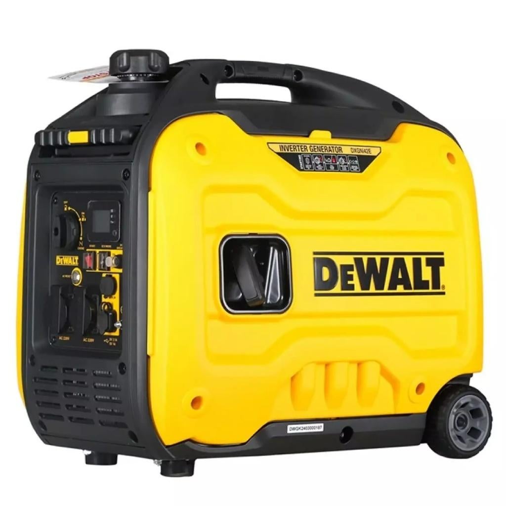 Dewalt DXGNI42E 4200 W inverter generator, Ophalen, Benzine, Geluidgedempt, Nieuw