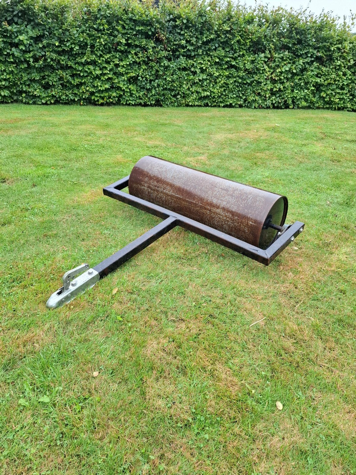 Degelijke landrol met aanhanger aansluiting 100 CM, Tuin en Terras, Ophalen, Gebruikt