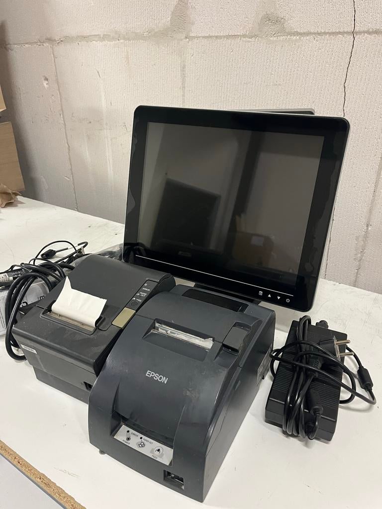 Kassasysteem Terminal POS FEC AP-3615 met Epson printers, Computers en Software, Printers, Ophalen of Verzenden