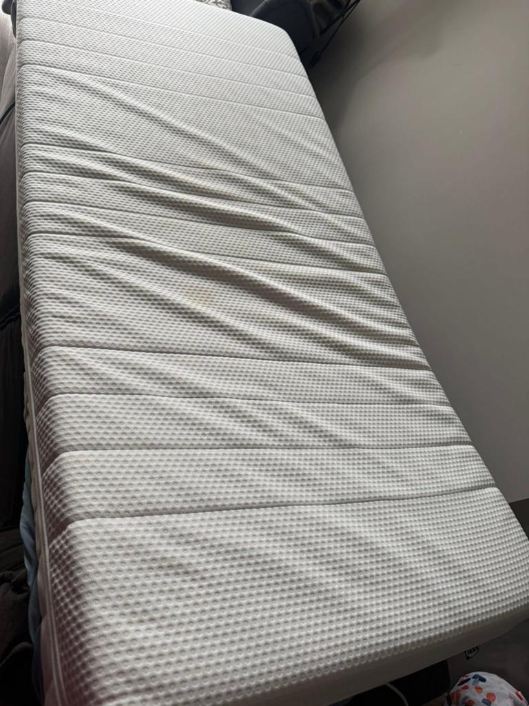 Ikea Mattres 90x200, Ophalen of Verzenden, Zo goed als nieuw, Eenpersoons, 90 cm