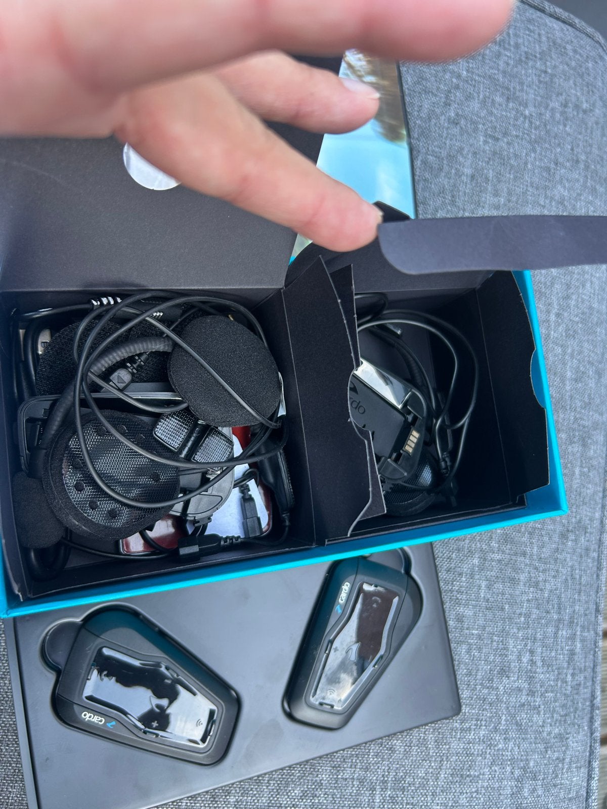 Cardo Freecom 2+ Duo Bluetooth Communicatiesysteem, Motoren, Accessoires | Overige, Ophalen of Verzenden, Zo goed als nieuw