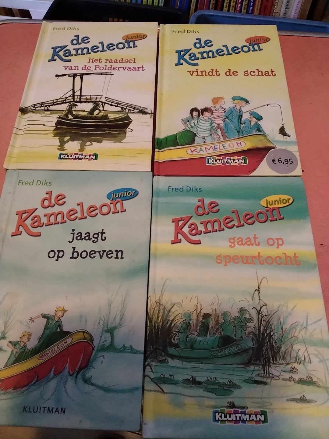 fred diks de kameleon junior € 3.50 per stuk zie beschrijvin, Ophalen of Verzenden, Gelezen, Fictie algemeen