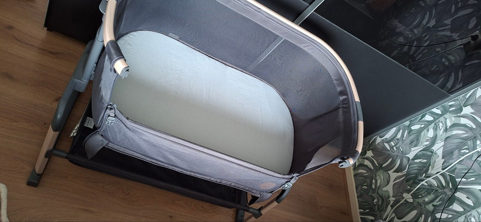 Mooie verstelbare maxi cosi co sleeper!, Kinderen en Baby's, Babywiegjes en Ledikanten, Ophalen of Verzenden, Zo goed als nieuw