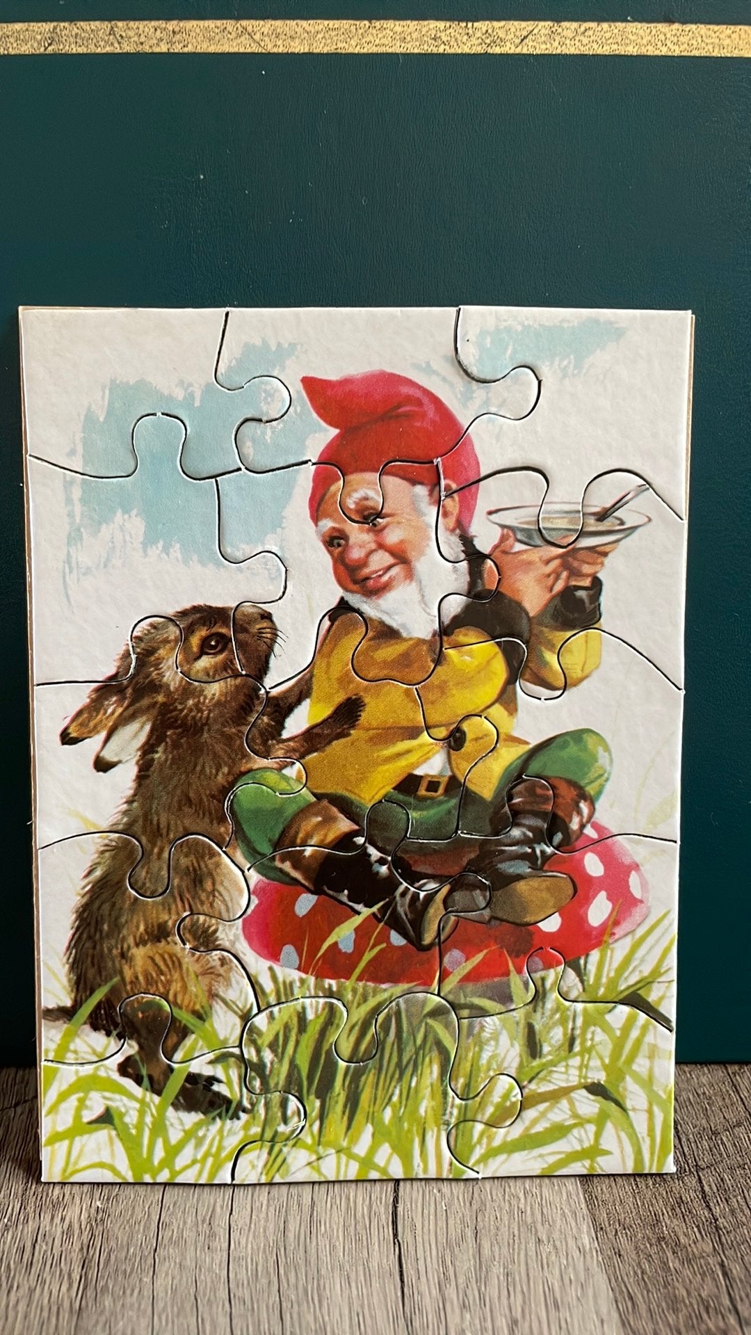 Vintage reclamepuzzel -Royco tomatensoep-jaren ‘60, Verzenden, Gebruikt, Gebruiksvoorwerp