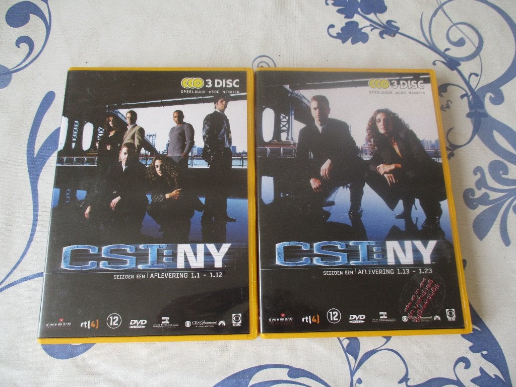 3 dvd boxen van CSI NY origineel 7 dvd s, Cd's en Dvd's, Dvd's | Tv en Series, Gebruikt, Nederlands, Ophalen of Verzenden, Actie en Avontuur