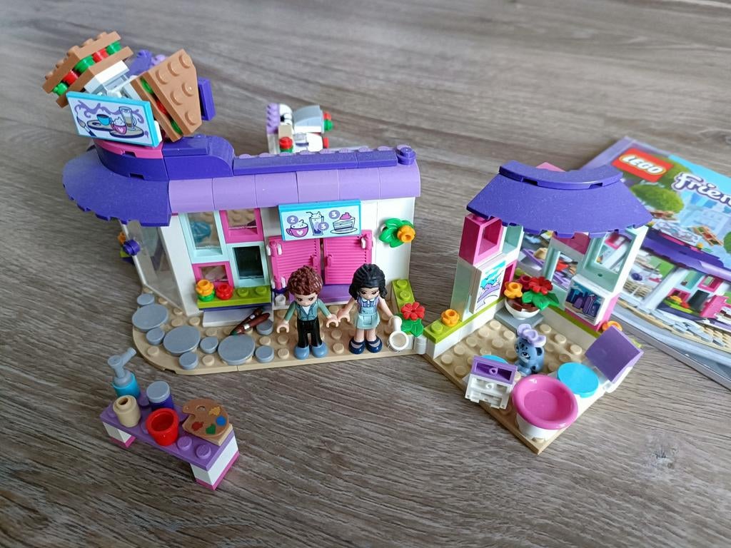 41336 Lego Friends kunst cafe, Lego, Friends, Ophalen of Verzenden, Zo goed als nieuw