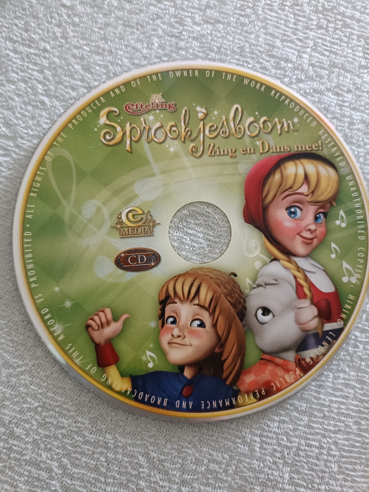 Efteling sprookjesboom cd, Ophalen of Verzenden, Zo goed als nieuw, Overige typen