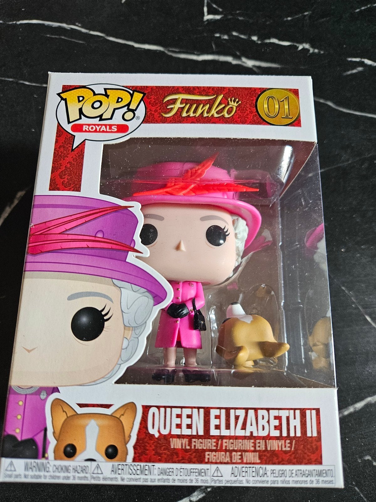 Funko Pop! Royals Queen Elizabeth II met Corgi, Ophalen of Verzenden, Nieuw