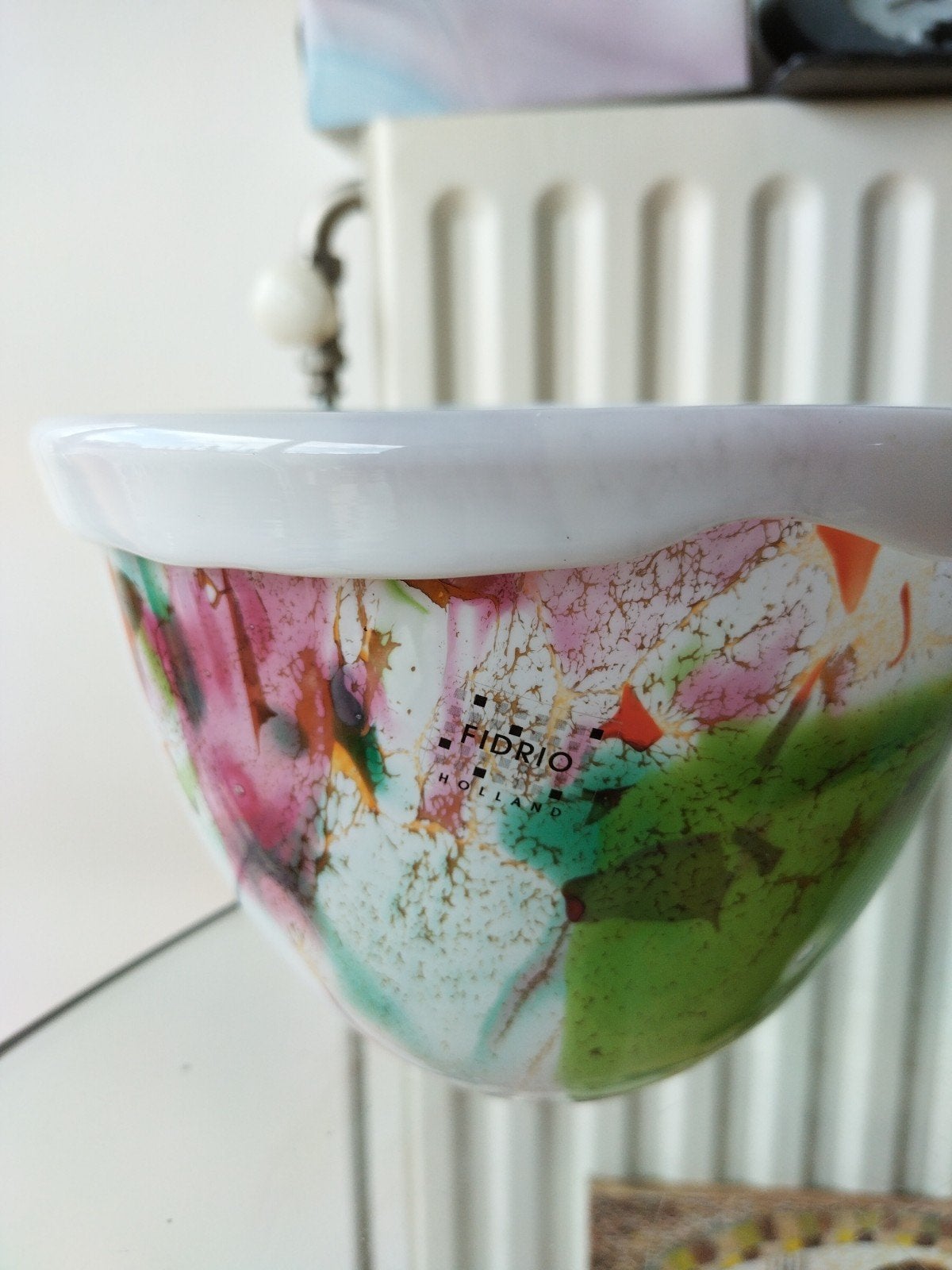 Fidrio Holland Design Vaas - Kleurrijk Glas, Ophalen of Verzenden