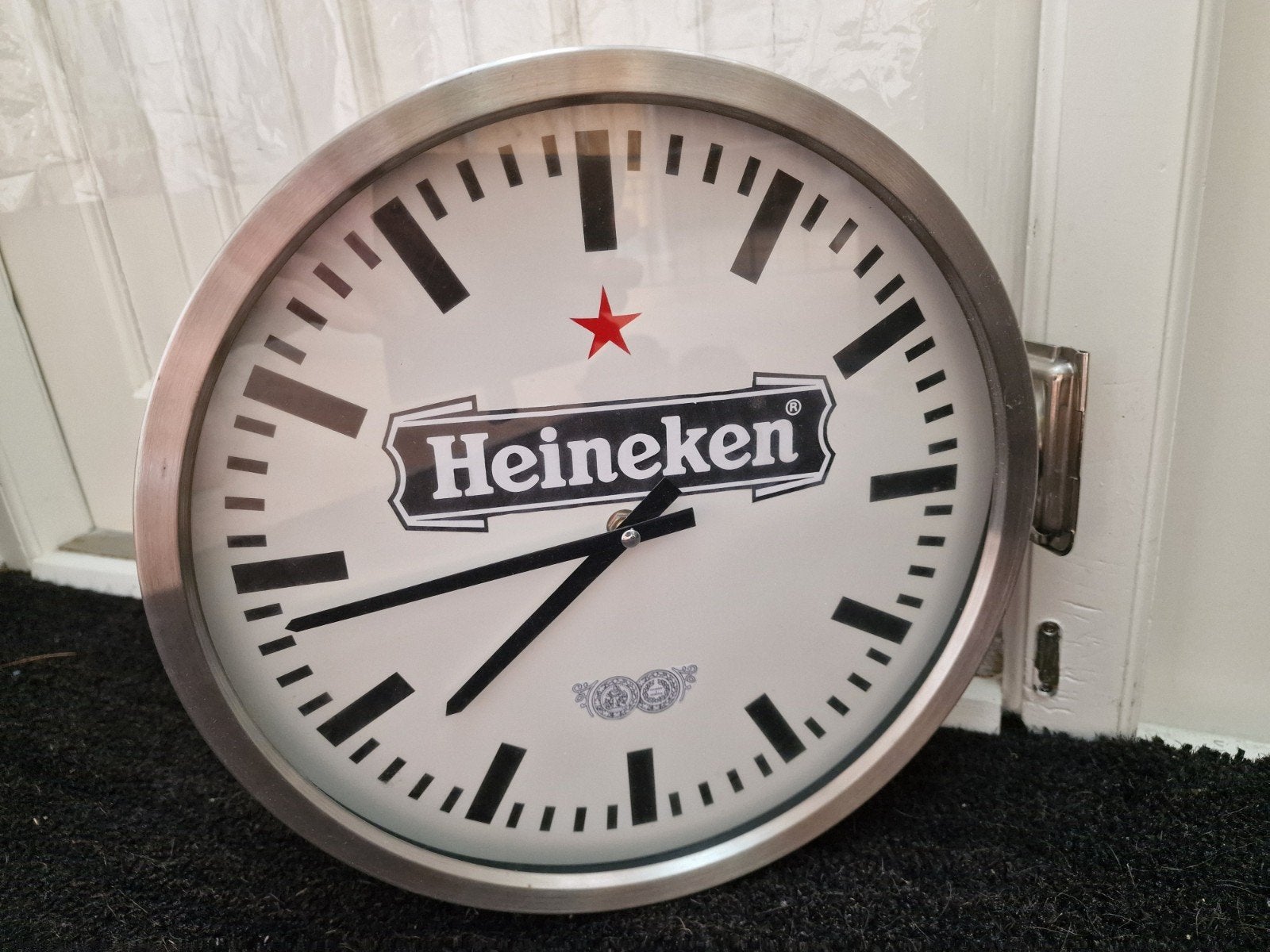 Heineken Klok - Dubbelzijdig - Wandklok, Ophalen
