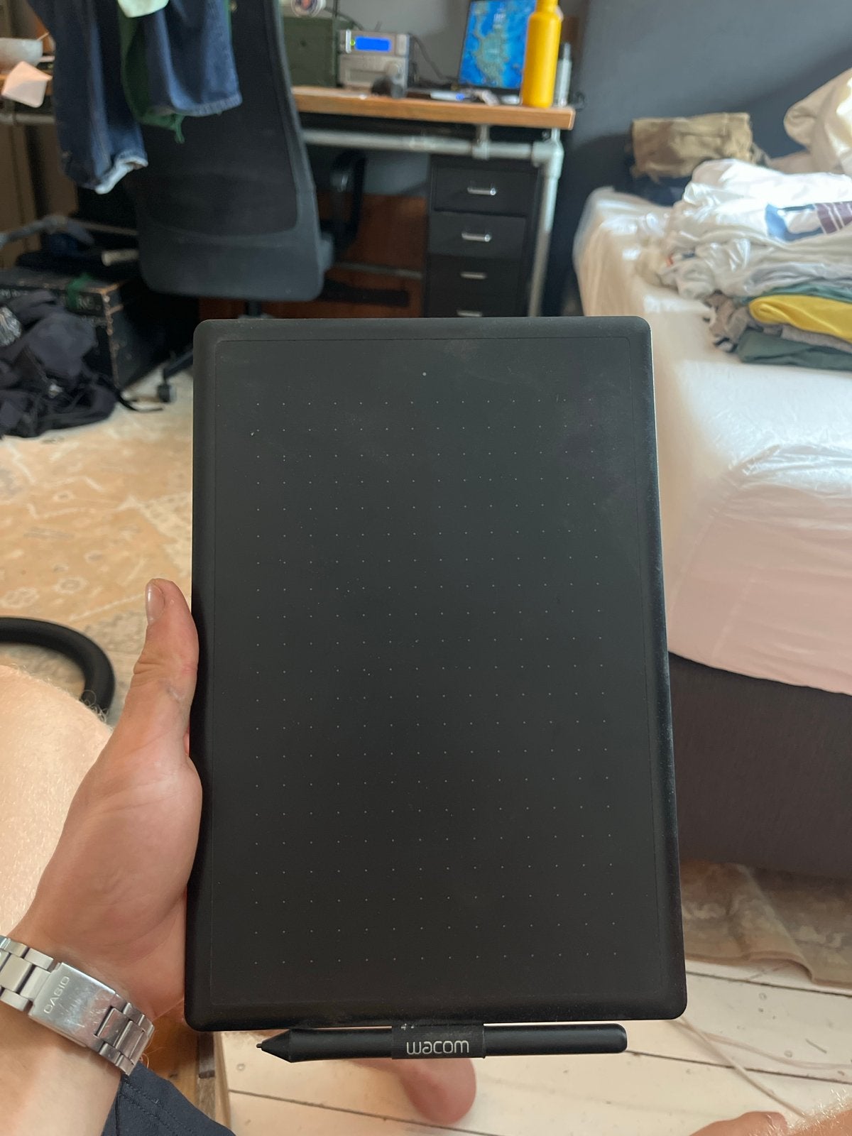 One by Wacom pen tablet CTL-672, Computers en Software, Tekentablets, Ophalen of Verzenden, Zo goed als nieuw, Bedraad