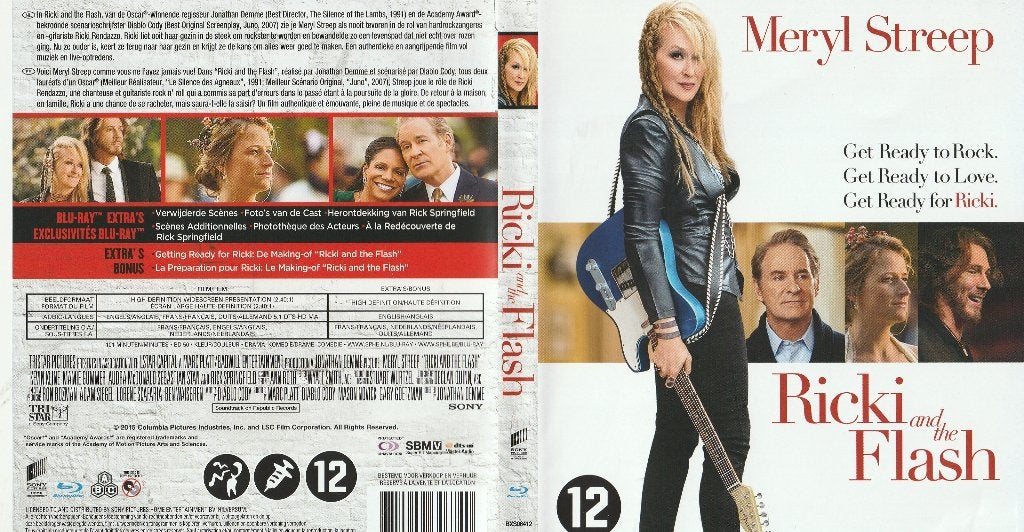 Ricky and the flash blu ray ( ned. Ondert. ), Cd's en Dvd's, Blu-ray, Ophalen of Verzenden, Zo goed als nieuw, Actie