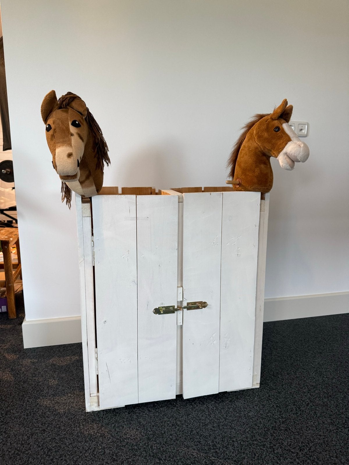 Stokpaardstalling - Handige opbergplek voor stokpaarden, Ophalen of Verzenden, Gebruikt, Jongen of Meisje