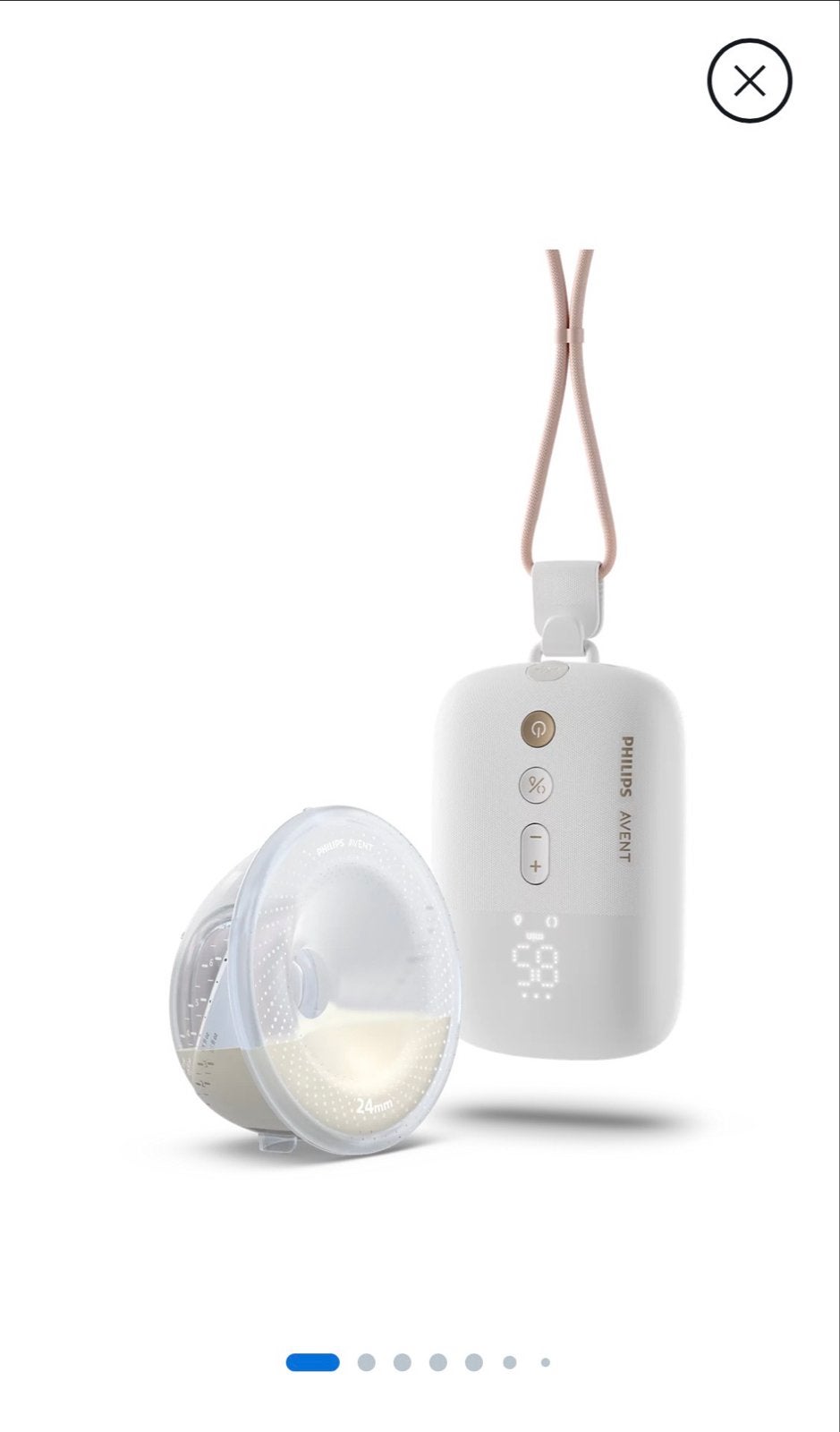 Philips Avent Draagbare Borstkolf, Nieuw, Borstkolf, Draadloos, Philips Avent