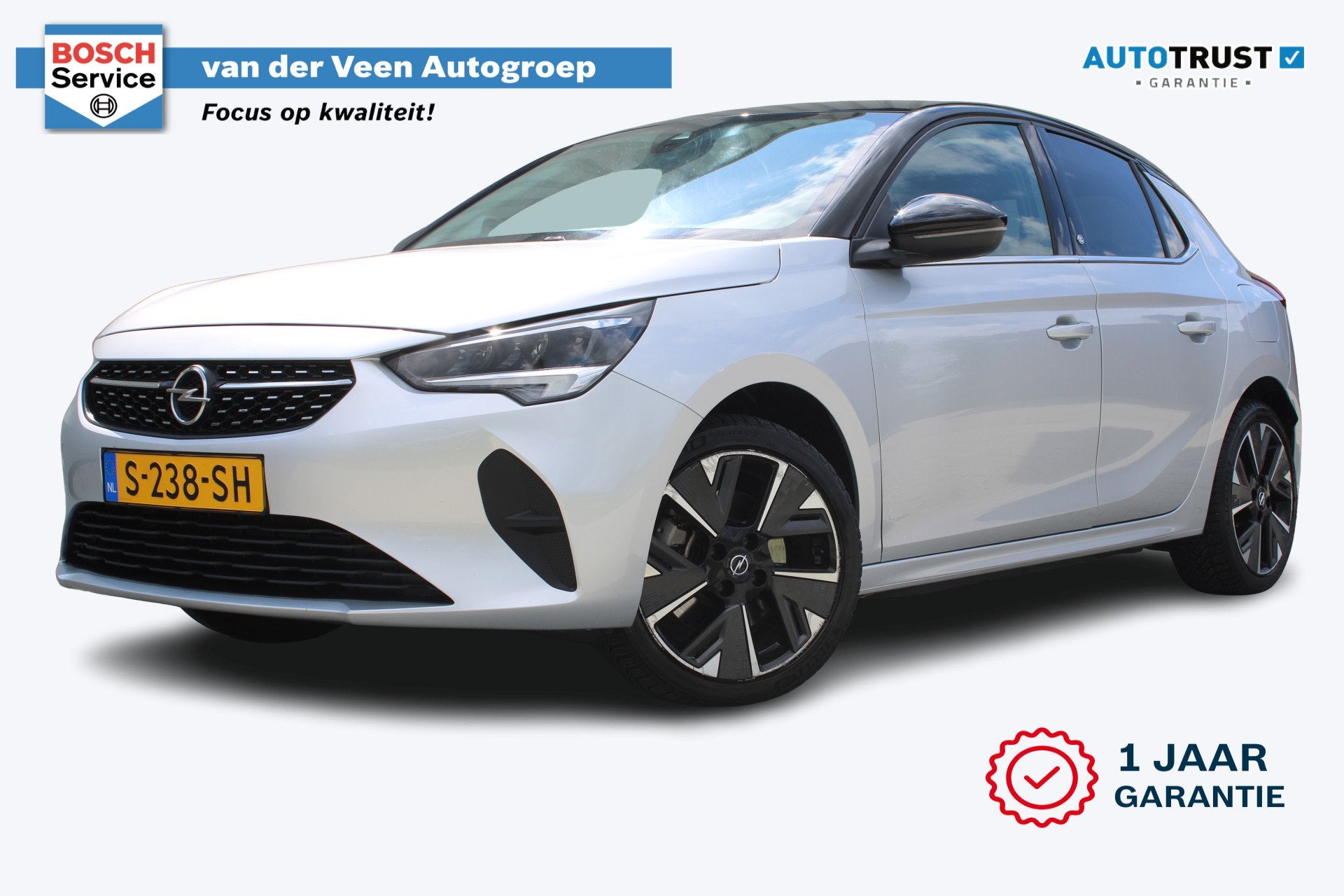 Opel CORSA-E Level 3 50 kWh | Incl. 12 maanden garantie | SO, Auto's, Opel, 12 maanden, 136 pk, Gebruikt, Zwart