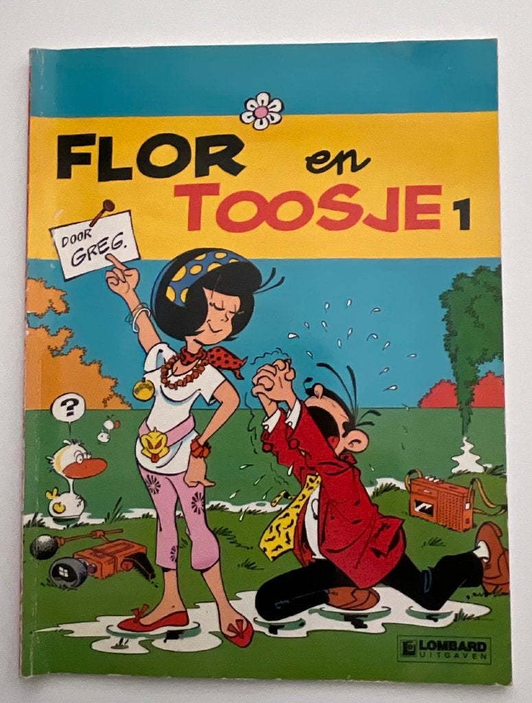 Flor en Toosje nr 1, Eén stripboek, Ophalen of Verzenden, Zo goed als nieuw