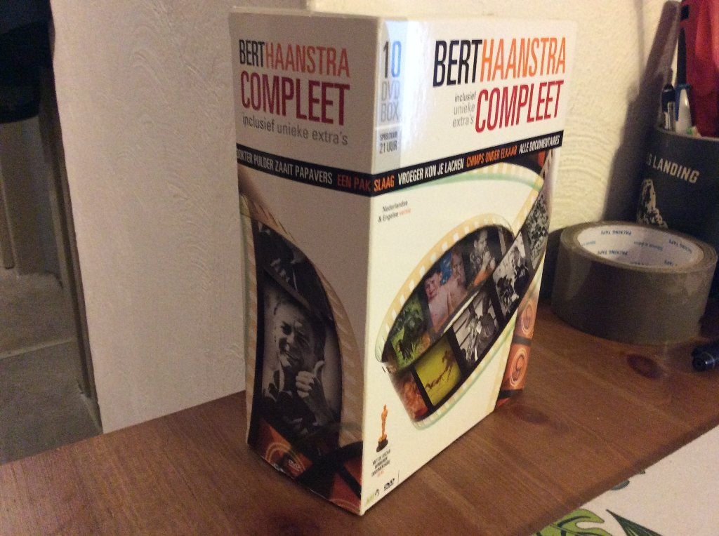 Bert Haanstra Compleet, 10-dvd box, Cd's en Dvd's, Dvd's | Nederlandstalig, Inclusief DVD, Documentaire, Alle leeftijden, Ophalen of Verzenden