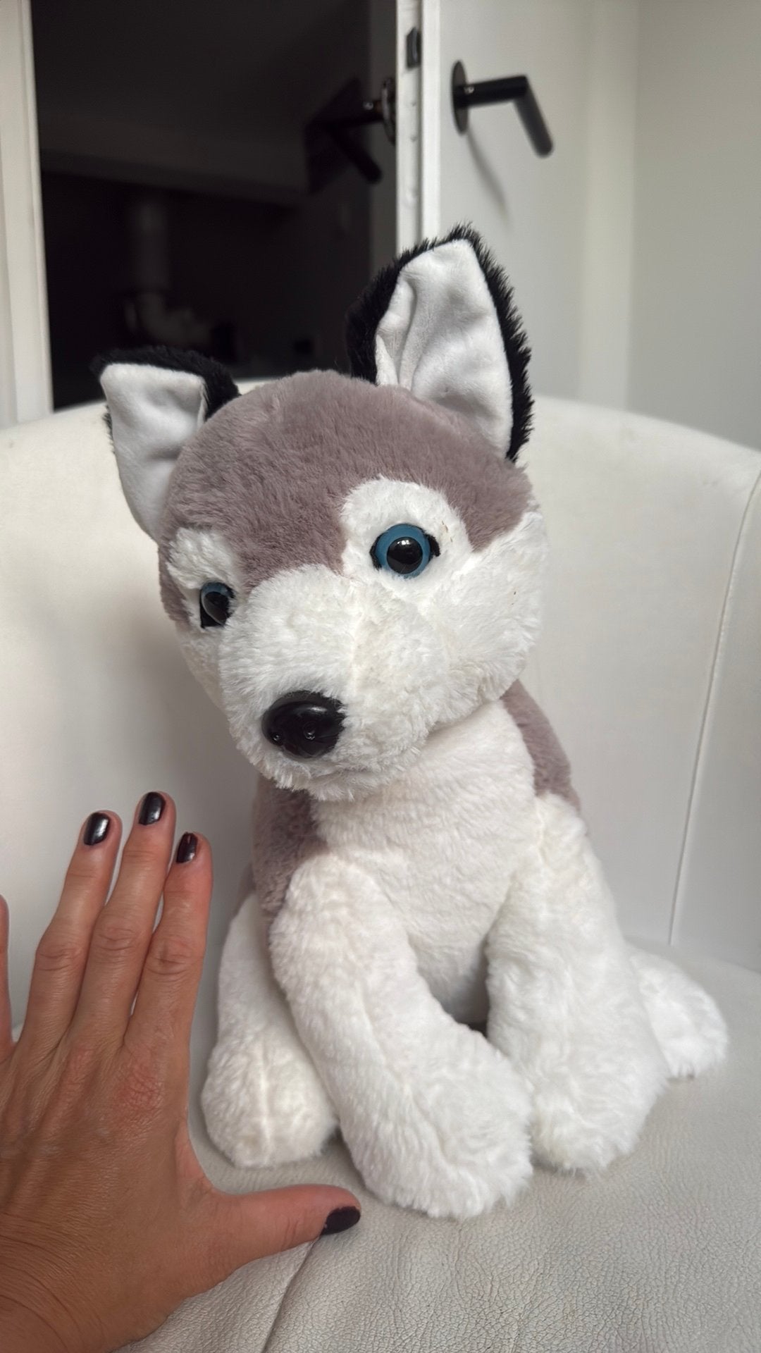 Plush toy / stuffed animal Wolf, Ophalen of Verzenden, Zo goed als nieuw, Overige typen