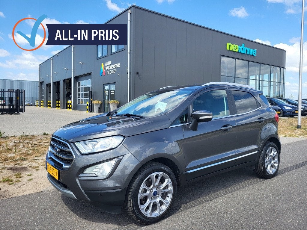 Ford EcoSport 1.0 Ecob. 125 pk Automaat Titanium Camera Wint, 125 pk, Gebruikt, Euro 6, Ecosport