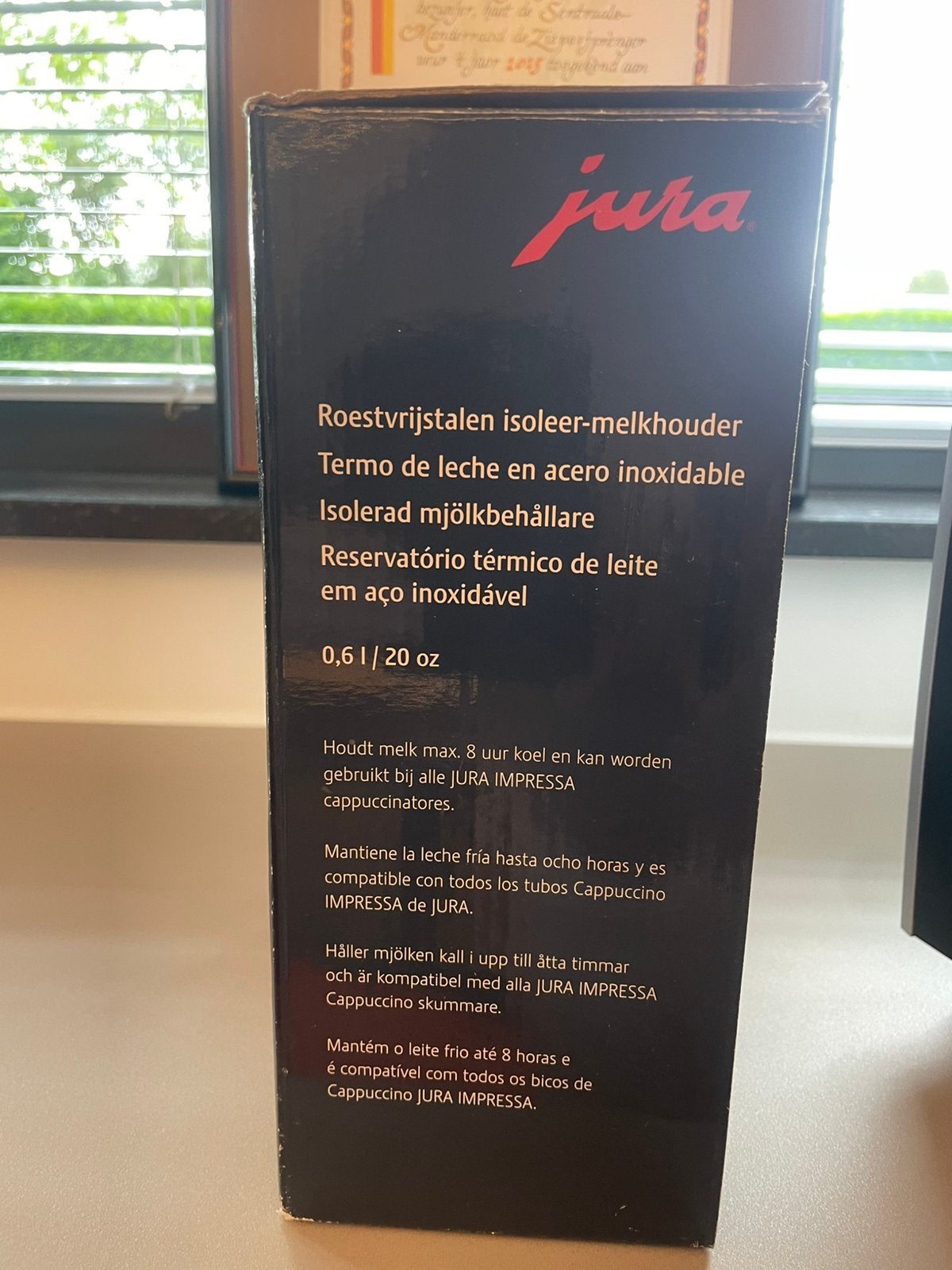 Jura Isoleer-melkhouder, Ophalen of Verzenden, Zo goed als nieuw
