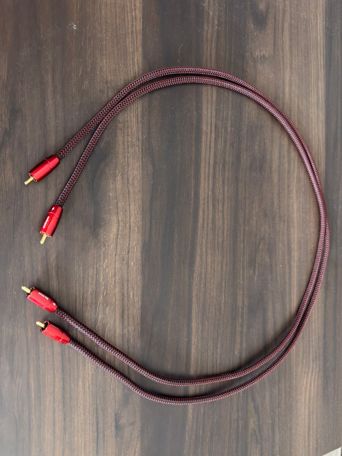 AudioQuest Red River RCA 1.0M, Ophalen of Verzenden, Zo goed als nieuw, Minder dan 2 meter, Interlink-kabel