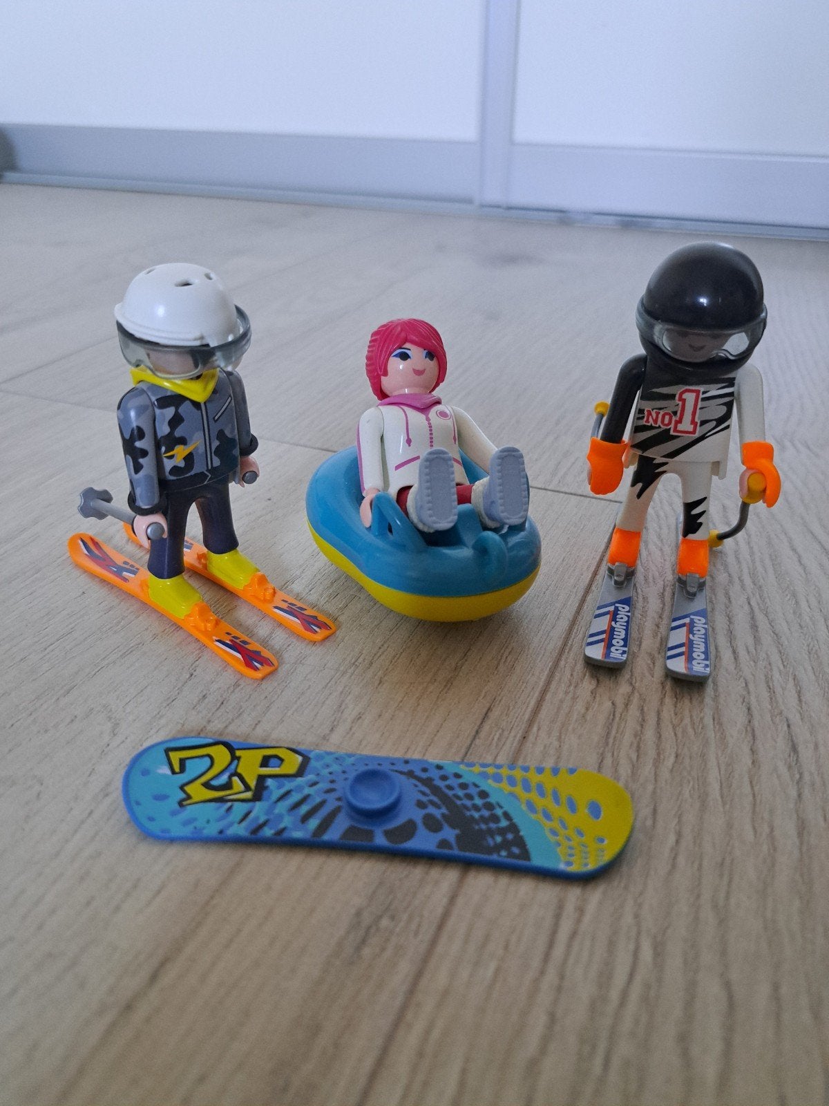 playmobil winter poppetjes, Ophalen, Complete set, Family fun, Zo goed als nieuw