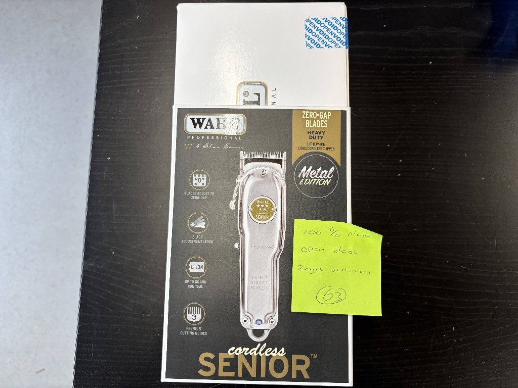 Wahl Cordless Senior Tondeuse - Zo goed als nieuw, Tondeuse, Verzenden, Nieuw, Wahl