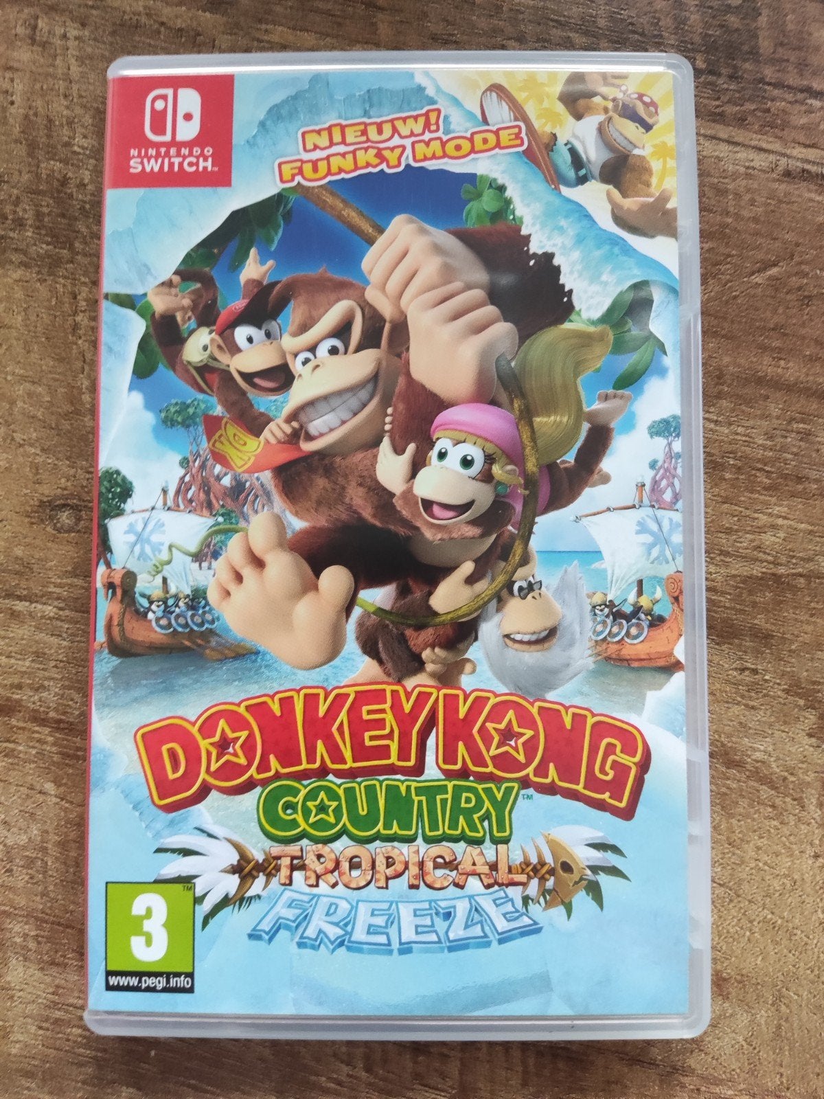 Donkey Kong Country Tropical Freeze - Nintendo Switch, 2 spelers, Zo goed als nieuw, Vanaf 3 jaar, Ophalen