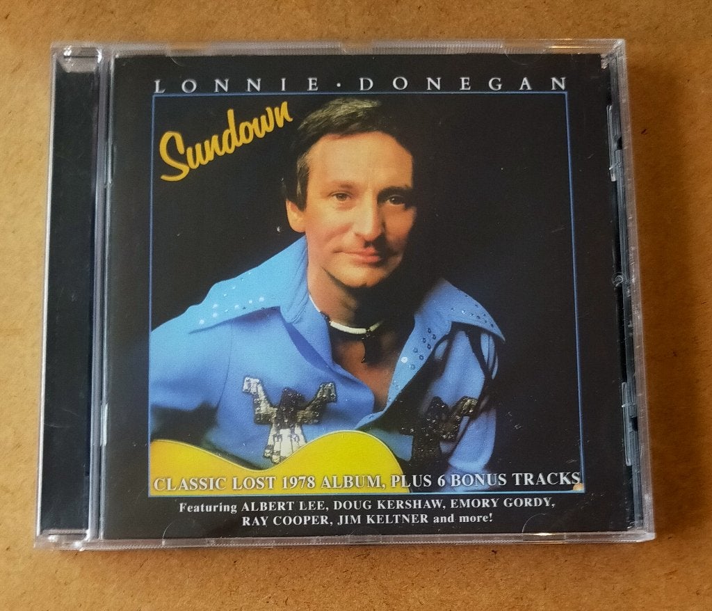 Lonnie Donegan - Sundown CD 1978/2010 Expanded Edition, Ophalen of Verzenden, Zo goed als nieuw