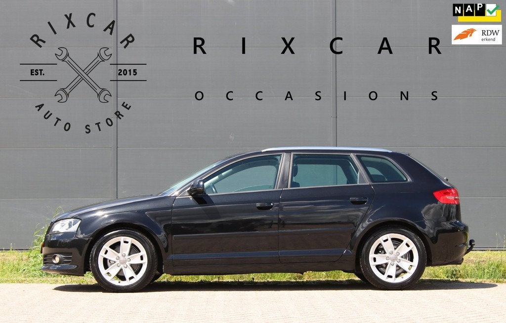 Audi A3 Sportback 1.4 TFSI Ambition ProLine Automaat Climate, Auto's, Euro 5, Gebruikt, Zwart, 4 cilinders