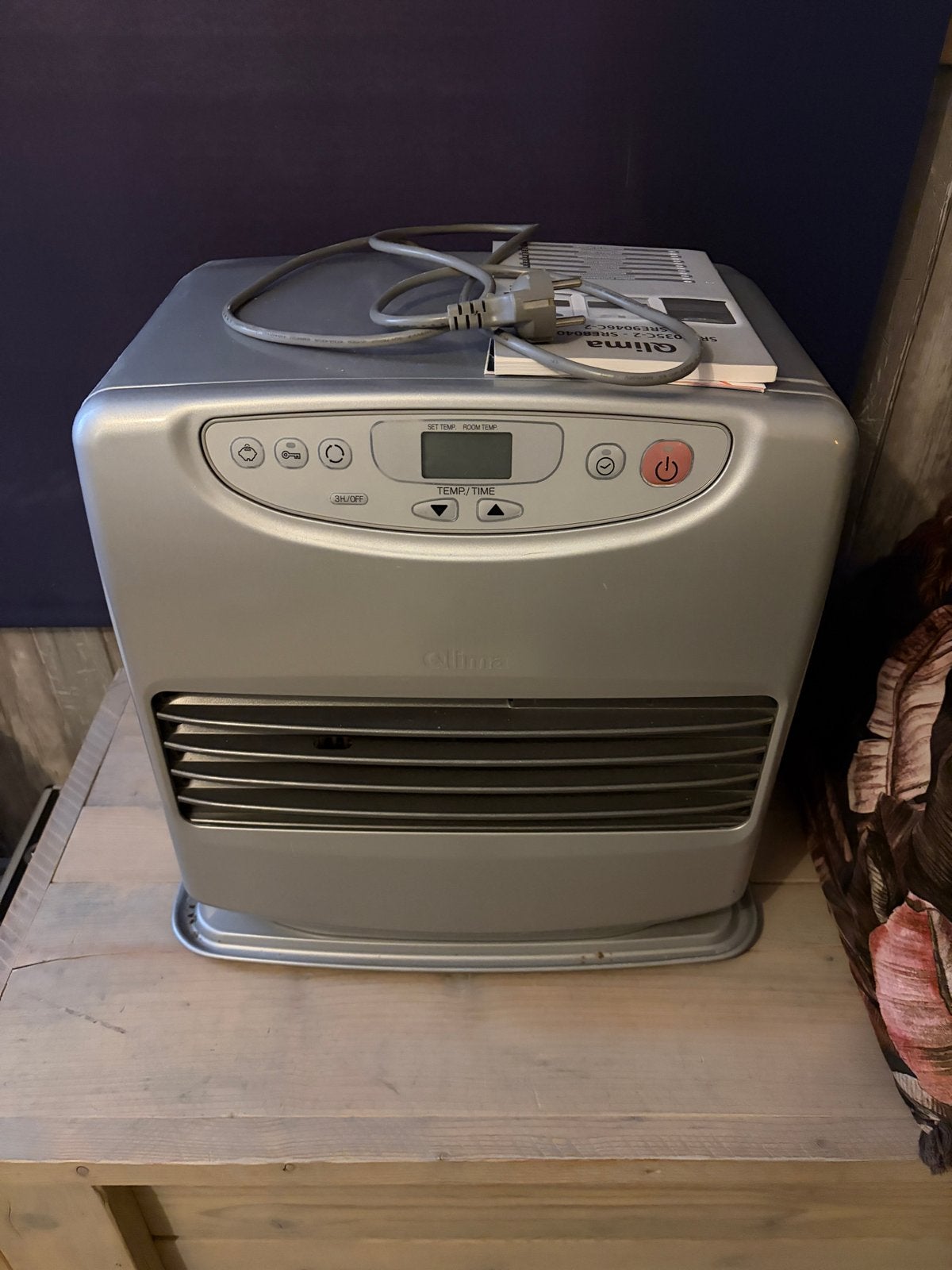 Qlima SRE8040C laserkachel,  - Zo goed als nieuw, Ophalen, Zo goed als nieuw, Overige brandstoffen, Petroleumkachel