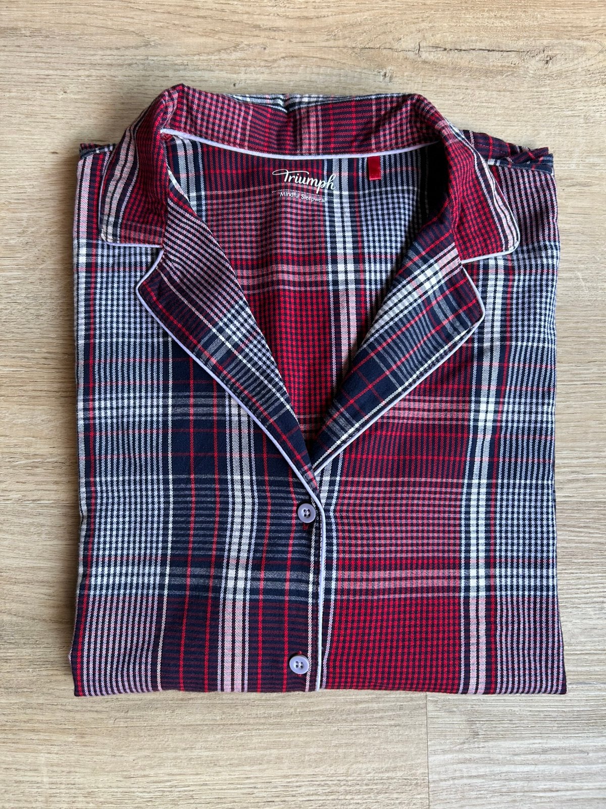 Triumph Boyfriend pyjama jasje M/L zgan, Kleding | Dames, Ophalen of Verzenden, Zo goed als nieuw, Maat 38/40 (M)