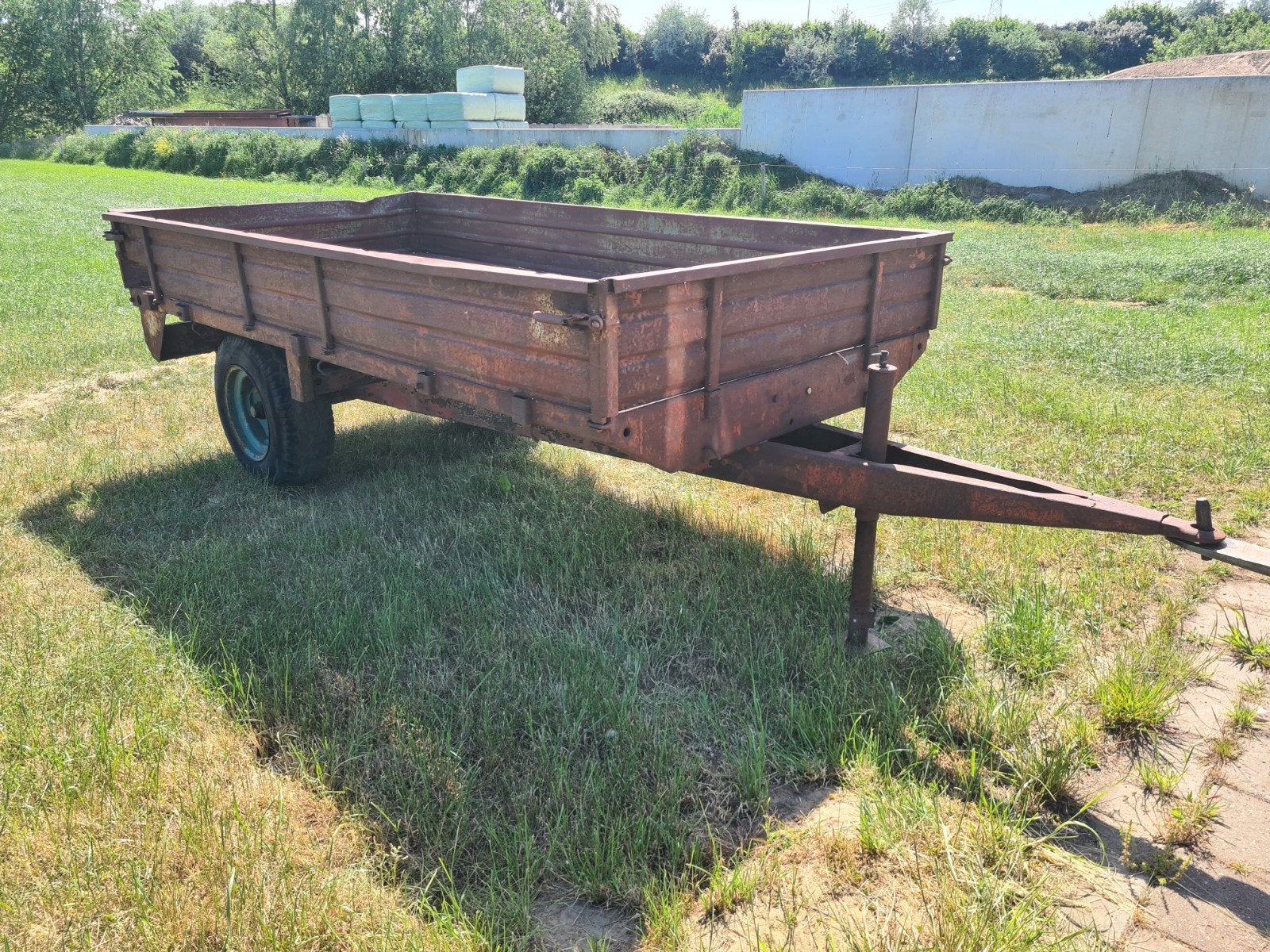 platte wagen 330x170cm geen kipper, Doe-het-zelf en Verbouw, Ophalen