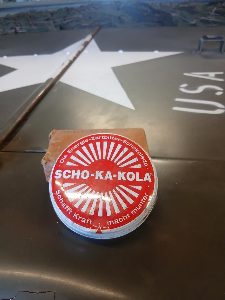 Repro duits blikje scho-ka-kola, Ophalen of Verzenden