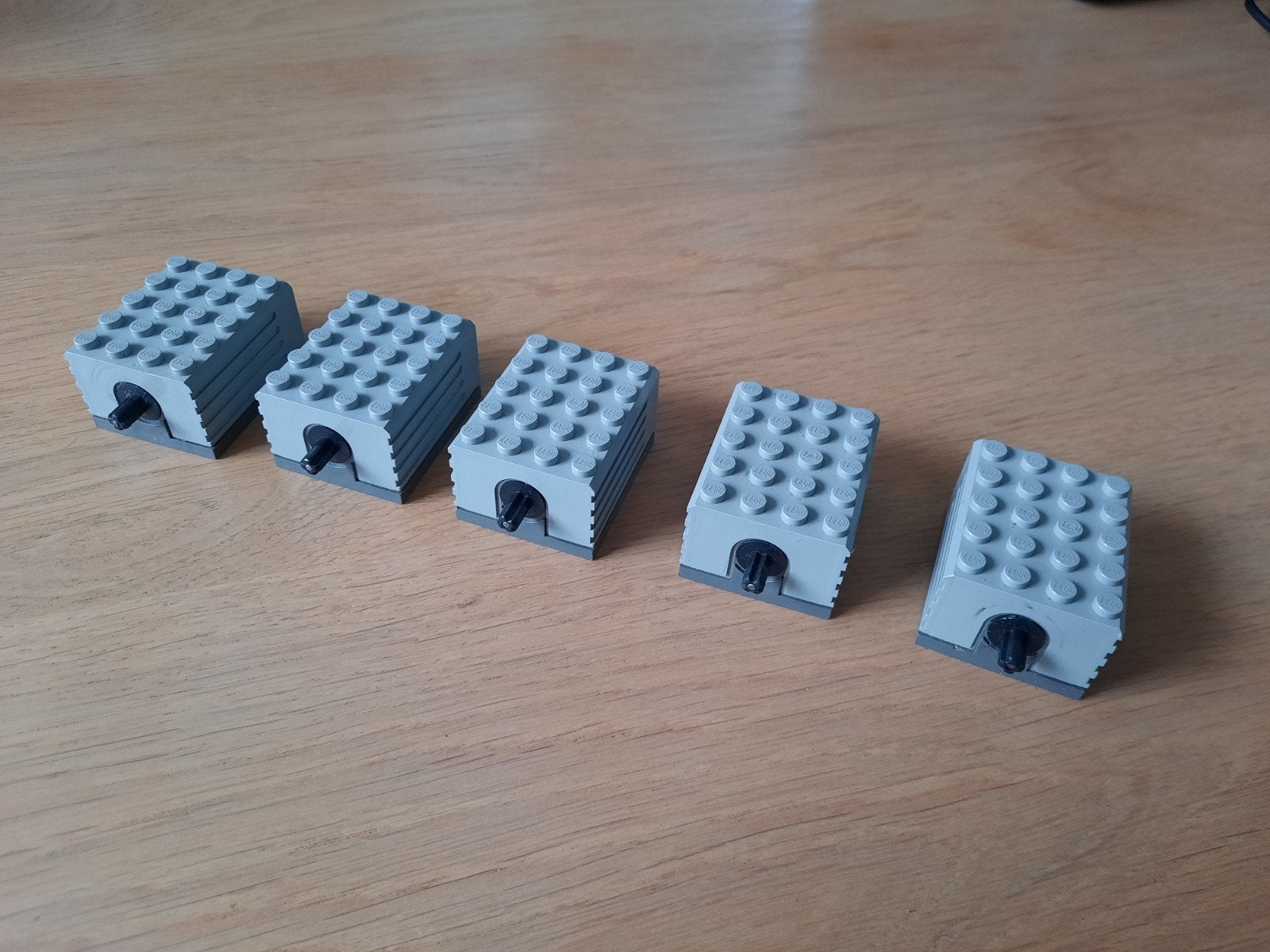 Lego Technic Motor 9V (5 stuks), Gebruikt, Lego, Ophalen of Verzenden, Technic