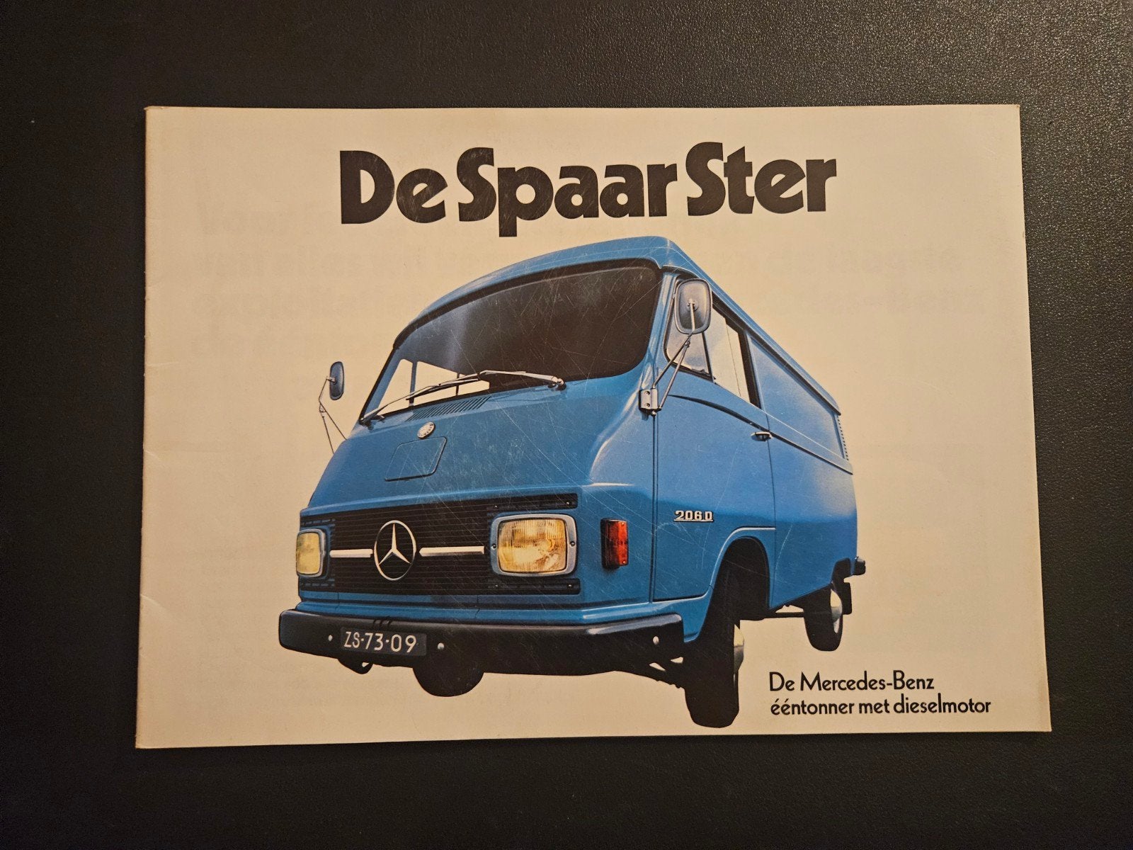 Brochure Mercedes-Benz L206D / L306D 1972, Ophalen of Verzenden, Zo goed als nieuw, Mercedes
