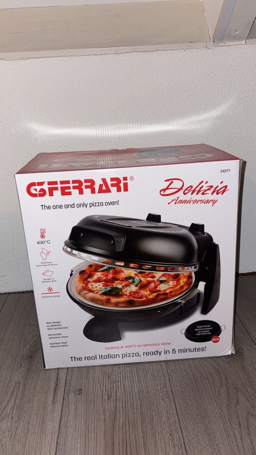 Pizza Oven Ferrari New Design, Ophalen of Verzenden, Nieuw, Minder dan 45 cm