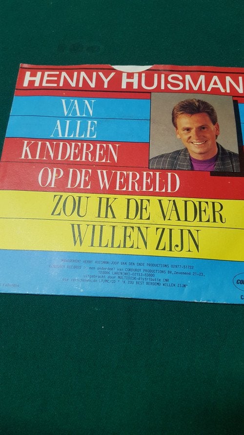 single henny huisman van alle kinderen op de wereld, Cd's en Dvd's, Vinyl Singles, Ophalen of Verzenden