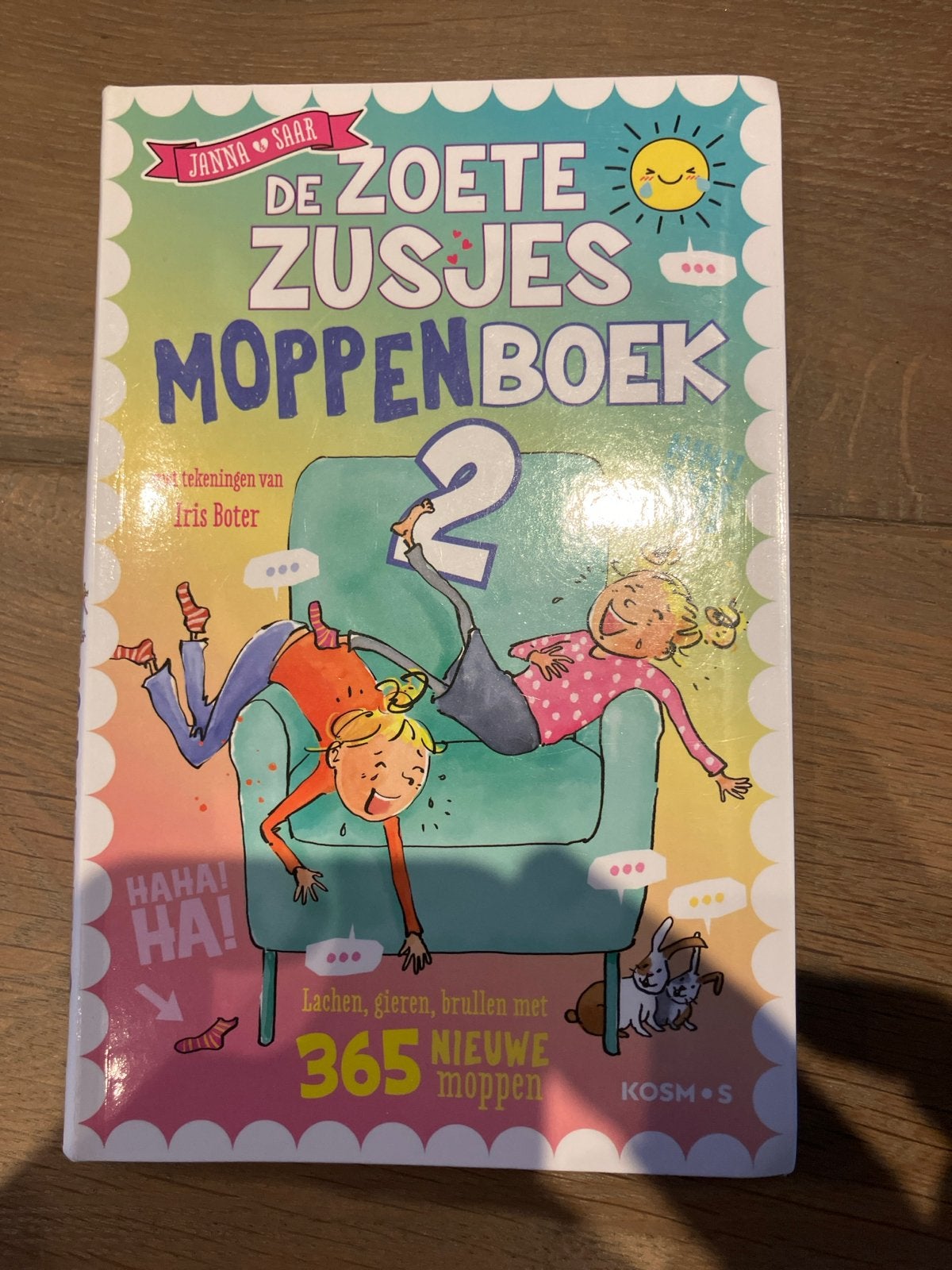 De Zoete Zusjes Moppenboek 2 - Lachen, gieren, brullen!, Ophalen, Zo goed als nieuw, Fictie algemeen