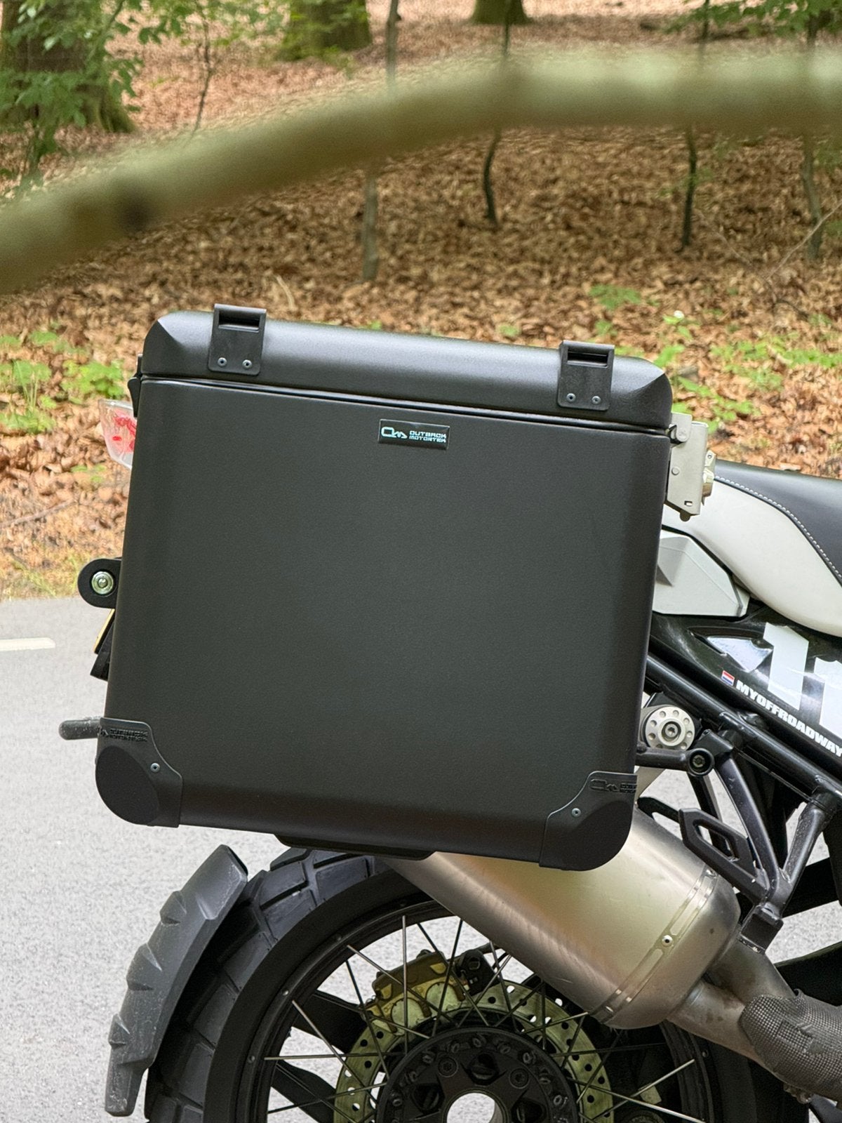 Outback Motortek koffers 42L/34L, Motoren, Ophalen of Verzenden, Zo goed als nieuw